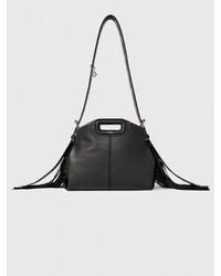 Maje - Tasche Miss M Mini Aus Glattleder - Lyst