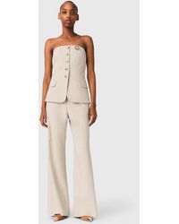 Maje - Tailored Bustier Top - Lyst