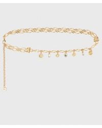 Maje - Double Chain Belt With Charms - Lyst