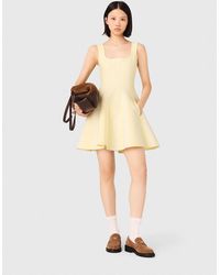Maje - Jacquard Knit Short Dress - Lyst