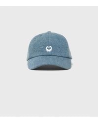 Maje - Cap Aus Denim - Lyst