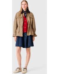 Maje - Coat With Removable Lining - Lyst