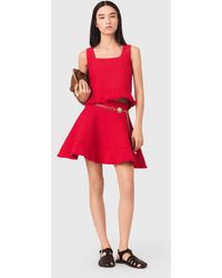 Maje - Ruffled Knit Top - Lyst