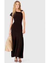 Maje - Asymmetrisches Jerseykleid - Lyst