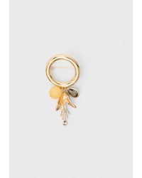 Maje - Ring Brooch With Detail - Lyst