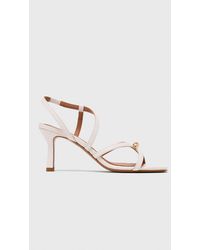 Maje - Multi-Strap Leather Sandals - Lyst