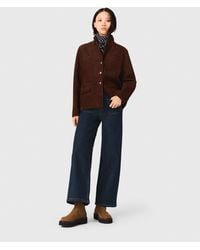 Maje - Wide Jeans With Patch Pockets - Lyst