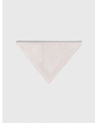 Maje - Dreieckiger Wollschal Mit Strass - Lyst
