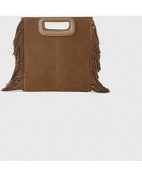Maje - Fringed M Bag - Lyst