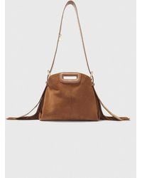 Maje - Sac Miss M Mini Suede - Lyst