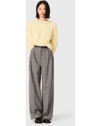 Maje - Removable Jewel Collar Jumper - Lyst