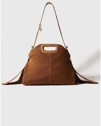 Maje - Tasche Miss M Aus Wildleder - Lyst