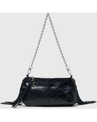Maje - Patent Leather Miss M Pouch Bag - Lyst