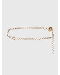 Maje - Chain Belt With Flowers - Lyst