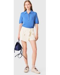 Maje - Tweed Skort - Lyst