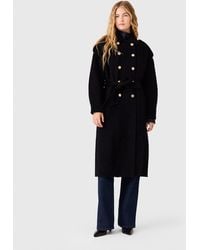 Maje - Long Double-Faced Coat - Lyst