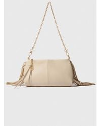 Maje - Pochette Miss M Pouch En Cuir Lisse - Lyst