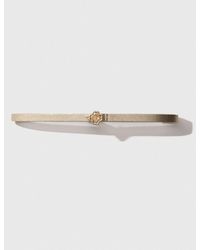 Maje - Slim Belt With Clover Buckle - Lyst