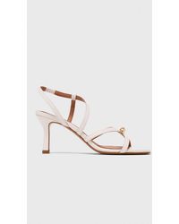 Maje - Multi-Strap Leather Sandals - Lyst