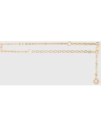 Maje - Clover Logo Chain Belt - Lyst