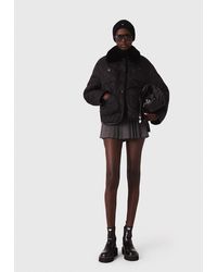 Maje - Reversible Sequin Puffer Jacket - Lyst