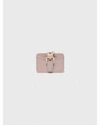 Maje - Miss M Naplak Leather Card Case - Lyst