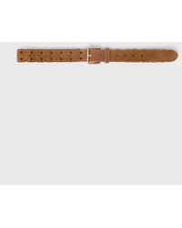 Maje - Braided Suede Belt - Lyst