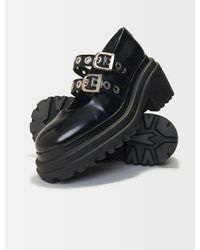 Maje Loafers in Black | Lyst