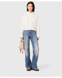 Maje - Jewel Detail Shirt - Lyst