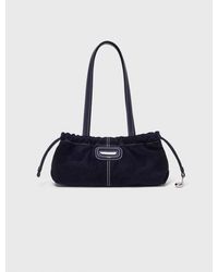 Maje - Topstitched Suede Milpli Gazette - Lyst