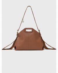 Maje - Grained Leather Miss M Bag - Lyst