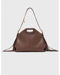 Maje - Grained Leather Miss M Bag - Lyst