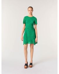 Maje - Kurzes Gehäkeltes Kleid - Lyst