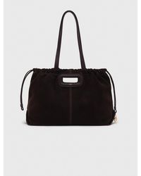 Maje - Suede Milpli Tote Bag - Lyst