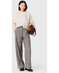Maje - Checked Suit Trousers - Lyst