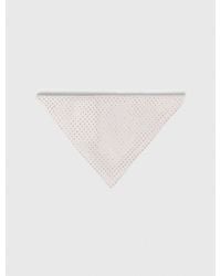 Maje - Rhinestone Wool Triangle Scarf - Lyst