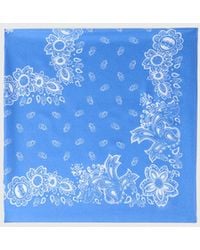 Maje - Bandana Print Silk Scarf - Lyst