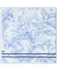 Maje - Floral Print Wool Blend Shawl - Lyst