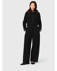 Maje - Short Jacket With Removable Collar - Lyst
