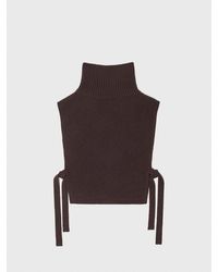 Maje - Wool And Cashmere Collar - Lyst