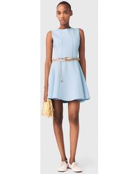 Maje - Skater Dress With Jewelled Bows - Lyst