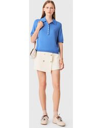 Maje - Polo Collar Jumper - Lyst