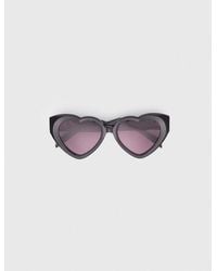 Maje - Heart Sunglasses - Lyst
