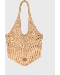 Maje - Natural Raffia Bag - Lyst