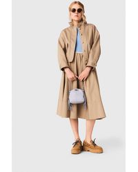 Maje - Cotton Bomber Jacket - Lyst