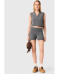 Maje - Rhinestone Knit Top - Lyst