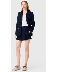 Maje - Tailored Shorts With Lurex - Lyst
