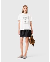 Maje - Oversized T-Shirt With Print - Lyst