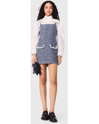 Maje - Short Tweed Dress - Lyst