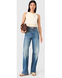 Maje - Patterned Backless Crop Top - Lyst